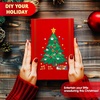 image:imageJOYIN 36 Pcs Christmas Tree Stickers Make Your Own Xmas Stocking Stuffers Holiday Presents Green Stickers for Kids Party Favor Art Craft Supplies Classroom Activities Game