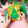 image:imageJOYIN 36 Pcs Christmas Tree Stickers Make Your Own Xmas Stocking Stuffers Holiday Presents Green Stickers for Kids Party Favor Art Craft Supplies Classroom Activities Game