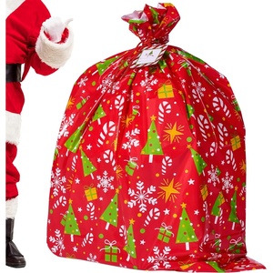 image:imageJOYIN Extra Large present Bag 44x36 Oversized Jumbo Gift Wrapping Plastic Bag for Xmas Presents Christmas Season Huge Gifts Gift Giving