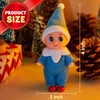 image:imageJOYIN 1 Pack Christmas Purple Tiny Elf Soft Plush Toy for Adults Kids Accessories Party Favors Xmas Party Supplies Christmas Decor Xmas GiftBlue