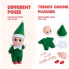 image:imageJOYIN 1 Pack Christmas Purple Tiny Elf Soft Plush Toy for Adults Kids Accessories Party Favors Xmas Party Supplies Christmas Decor Xmas GiftGreen
