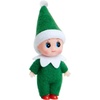 image:imageJOYIN 1 Pack Christmas Purple Tiny Elf Soft Plush Toy for Adults Kids Accessories Party Favors Xmas Party Supplies Christmas Decor Xmas GiftGreen