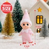 image:imageJOYIN 1 Pack Christmas Purple Tiny Elf Soft Plush Toy for Adults Kids Accessories Party Favors Xmas Party Supplies Christmas Decor Xmas GiftPink