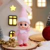 image:imageJOYIN 1 Pack Christmas Purple Tiny Elf Soft Plush Toy for Adults Kids Accessories Party Favors Xmas Party Supplies Christmas Decor Xmas GiftPink