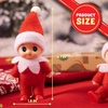 image:imageJOYIN 2 Pcs Christmas Elf Plush Doll Tiny Soft Plush Toy Doll Xmas Gift for Party Favors Party Supplies Christmas Decor Xmas GiftRed