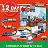 image:imageJOYIN 2026 Christmas Countdown Advent Calendar with 12 PCS Wooden Train Cars Magnetic Train Sets12 Days Cars Advent Calendar for Boys Kids Christmas Party Favor Classroom Prizes Xmas Gift