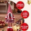 image:imageJOYIN 40 Christmas Gnome Standing Couple Decoration Knitting Style with Long Retractable Legs Tomte Nordic Gnomes Christmas Indoor Decor Xmas DecorHome DecorationsPattern