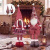 image:imageJOYIN 40 Christmas Gnome Standing Couple Decoration Knitting Style with Long Retractable Legs Tomte Nordic Gnomes Christmas Indoor Decor Xmas DecorHome DecorationsPattern