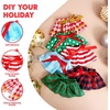 image:imageJOYIN 6PCS Christmas Clothing for Doll Plush Dance Skirt Set 6 Designs Festive Looks Cute Dresses for Xmas Kids Toddler Doll Couture Costume Accessories Xmas Decorations Holiday Specialsclassic