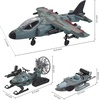 image:imageJOYIN Military Toy Set Airplane Role Play Fighter Jet with Soliders Army Men Action Figures Snowmobile Kayak Boat Army Toys for Boys Age 47 Kids Birthday Easter Presents