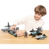 image:imageJOYIN Military Toy Set Airplane Role Play Fighter Jet with Soliders Army Men Action Figures Snowmobile Kayak Boat Army Toys for Boys Age 47 Kids Birthday Easter Presents