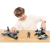 image:imageJOYIN Military Toy Set Airplane Role Play Fighter Jet with Soliders Army Men Action Figures Snowmobile Kayak Boat Army Toys for Boys Age 47 Kids Birthday Easter Presents