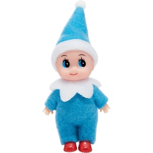 image:imageJOYIN 1 Pack Christmas Purple Tiny Elf Soft Plush Toy for Adults Kids Accessories Party Favors Xmas Party Supplies Christmas Decor Xmas GiftBlue