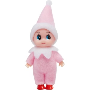 image:imageJOYIN 1 Pack Christmas Purple Tiny Elf Soft Plush Toy for Adults Kids Accessories Party Favors Xmas Party Supplies Christmas Decor Xmas GiftPink