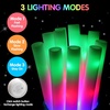image:imageJOYIN 42 PCS LED Light Up Foam Sticks Glow Sticks Party Favors Bulk with 3 Modes Color Flashing Glow Party Supplies for Spooky Celebrations Wedding Camping Birthday Raves Carnival