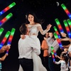 image:imageJOYIN 42 PCS LED Light Up Foam Sticks Glow Sticks Party Favors Bulk with 3 Modes Color Flashing Glow Party Supplies for Spooky Celebrations Wedding Camping Birthday Raves Carnival