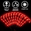 image:imageJoiedomi 12 Pcs Christmas Candy Cane Pathway Markers Lights 17 Stakes Lights with Red Waterproof Outdoor Decorations for Holiday Xmas IndoorYard Walkway Lawn Garden DecorRed Light