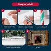 image:imageJoiedomi 40FT LED Candy Cane Rope Lights Waterproof Outdoor 360 LED Christmas Decor Lights for Garden Yard Party Xmas Christmas Holiday Decorations Red amp Cool WhiteRed  Green  Cool White