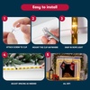 image:imageJoiedomi 40FT LED Candy Cane Rope Lights Waterproof Outdoor 360 LED Christmas Decor Lights for Garden Yard Party Xmas Christmas Holiday Decorations Red amp Cool WhiteWarm White