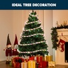 image:imageJoiedomi 40FT LED Candy Cane Rope Lights Waterproof Outdoor 360 LED Christmas Decor Lights for Garden Yard Party Xmas Christmas Holiday Decorations Red amp Cool WhiteRed  Cool White