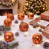 image:imageJOIEDOMI 24 Pcs Pink Christmas Balls Ornaments Set 16 Small Shatterproof Christmas Tree Ornaments Xmas Hanging Balls Decorations for Tree Wreath Garland Holiday Wedding Party Indoor DecorOrange