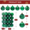 image:imageJOIEDOMI 24 Pcs Pink Christmas Balls Ornaments Set 16 Small Shatterproof Christmas Tree Ornaments Xmas Hanging Balls Decorations for Tree Wreath Garland Holiday Wedding Party Indoor DecorDeep Green