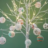 image:imageJOYIN 18 Pcs Christmas Ball Ornaments Blank White Ball Ornaments for DIY Art amp Craft Christmas Tree Decoration Shatterproof for Xmas Party Favors Supplies Presents