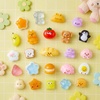 image:imageJOYIN 24 Pcs Kawaii Taba Squishy Toy Keychains Assorted Animal amp Food Squishy Toy Individually Wrapped TPR Fidget Toys for Kids Party Favors Classroom Treasure Box Prizes
