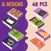 image:imageJOYIN 48 PCS Halloween Spooky Notepad Set in 8 Designs Halloween Note Pads for Kids Trick or Treating Stationery Prizes and Treats Goodies Bags Fillers School Classroom Party Favors Supplies Gifts