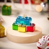 image:imageJOYIN Christmas Building Blocks Glass Small Ornament Blown Glass Tree Picks Mini Decors for Christmas Tree Hanging Decorations Ornaments Indoor Xmas Gifts Party FavorsBuilding Blocks
