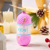image:imageJOYIN Christmas Water Cup Glass Small Ornament Red Blown Tree Mini Ornaments Picks for Tree Hanging Decorations Indoor Xmas Ornament Party FavorsCrochet Knitting Yarn