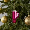 image:imageJOYIN Christmas Water Cup Glass Small Ornament Red Blown Tree Mini Ornaments Picks for Tree Hanging Decorations Indoor Xmas Ornament Party FavorsWater Cup