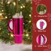 image:imageJOYIN Christmas Water Cup Glass Small Ornament Red Blown Tree Mini Ornaments Picks for Tree Hanging Decorations Indoor Xmas Ornament Party FavorsWater Cup