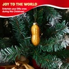 image:imageJoiedomi Small Christmas Popcorn Ornament Funny Snacks Food Blown Glass Mini Ornaments for Christmas Tree Hanging Decorations Indoor Xmas Party Favors Supplies PresentsPeanut