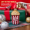 image:imageJoiedomi Small Christmas Popcorn Ornament Funny Snacks Food Blown Glass Mini Ornaments for Christmas Tree Hanging Decorations Indoor Xmas Party Favors Supplies PresentsPopcorn