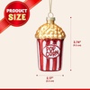 image:imageJoiedomi Small Christmas Popcorn Ornament Funny Snacks Food Blown Glass Mini Ornaments for Christmas Tree Hanging Decorations Indoor Xmas Party Favors Supplies PresentsPopcorn