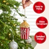 image:imageJoiedomi Small Christmas Popcorn Ornament Funny Snacks Food Blown Glass Mini Ornaments for Christmas Tree Hanging Decorations Indoor Xmas Party Favors Supplies PresentsPopcorn