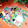image:imageJOYIN 24 Pcs Christmas Makeaface Stickers Make Your Own Characters Mix and Match Sticker Sheets with Christmas Elf Santa Snowman Tree Xmas Party Games for Kids Party Favor Supplies CraftFunny stickers