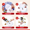 image:imageJOYIN 24 Pcs Christmas Makeaface Stickers Make Your Own Characters Mix and Match Sticker Sheets with Christmas Elf Santa Snowman Tree Xmas Party Games for Kids Party Favor Supplies CraftCute stickers