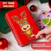image:imageJOYIN 24 Pcs Christmas Makeaface Stickers Make Your Own Characters Mix and Match Sticker Sheets with Christmas Elf Santa Snowman Tree Xmas Party Games for Kids Party Favor Supplies CraftCute stickers