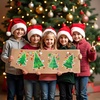 image:imageJOYIN 24 Pcs Christmas Makeaface Stickers Make Your Own Characters Mix and Match Sticker Sheets with Christmas Elf Santa Snowman Tree Xmas Party Games for Kids Party Favor Supplies CraftTree stickers