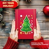 image:imageJOYIN 24 Pcs Christmas Makeaface Stickers Make Your Own Characters Mix and Match Sticker Sheets with Christmas Elf Santa Snowman Tree Xmas Party Games for Kids Party Favor Supplies CraftTree stickers