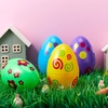 image:imageJOYIN 6 Pcs Large Clear Easter Eggs 6 Inches Jumbo Plastic Eggs Fillable for Easter Themed Hunt Colorful Basket Stuffers Fillers Filling Treats Party Favor Classroom Prize SuppliesPrinted