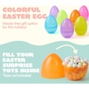 image:imageJOYIN 6 Pcs Large Clear Easter Eggs 6 Inches Jumbo Plastic Eggs Fillable for Easter Themed Hunt Colorful Basket Stuffers Fillers Filling Treats Party Favor Classroom Prize SuppliesClear
