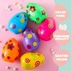 image:imageJOYIN 6 Pcs Large Clear Easter Eggs 6 Inches Jumbo Plastic Eggs Fillable for Easter Themed Hunt Colorful Basket Stuffers Fillers Filling Treats Party Favor Classroom Prize SuppliesPrinted