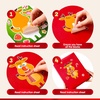 image:imageJOYIN 64 Pcs Christmas Makeaface Stickers Christmas Crafts for Kids Sticker Sheets with Santa Snowman Reindeer Elf Tree for Kids Party Favors Art Craft Supplies Classroom Activities Game
