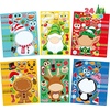 image:imageJOYIN 24 Pcs Christmas Makeaface Stickers Make Your Own Characters Mix and Match Sticker Sheets with Christmas Elf Santa Snowman Tree Xmas Party Games for Kids Party Favor Supplies CraftFunny stickers