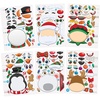 image:imageJOYIN 24 Pcs Christmas Makeaface Stickers Make Your Own Characters Mix and Match Sticker Sheets with Christmas Elf Santa Snowman Tree Xmas Party Games for Kids Party Favor Supplies CraftFace stickers