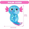 image:imageJOYIN Blue Stress Relief Toy Cute Malt Sugar Squishy Toy for Adults and Girls Boys Glitter Slow Rising Sensory Toy Soft Squeeze Decompression Dough Birthday Gifts Office Desk Party FavorsBlue