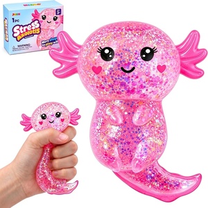 image:imageJOYIN Blue Stress Relief Toy Cute Malt Sugar Squishy Toy for Adults and Girls Boys Glitter Slow Rising Sensory Toy Soft Squeeze Decompression Dough Birthday Gifts Office Desk Party FavorsPink